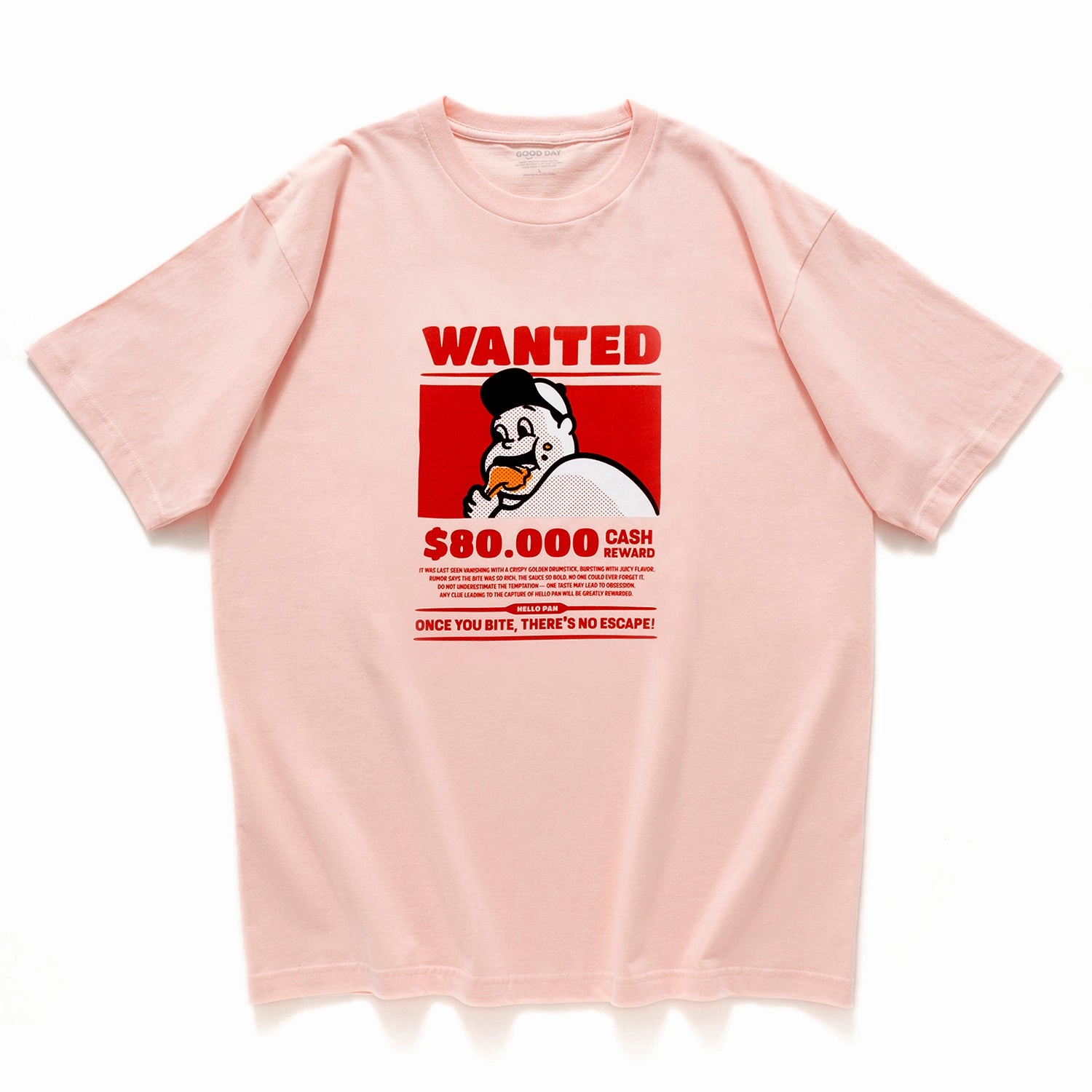 (ZT1756) Wanted PAN Graphic Tee sporty wear