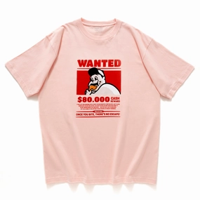 (ZT1756) Wanted PAN Graphic Tee sporty wear
