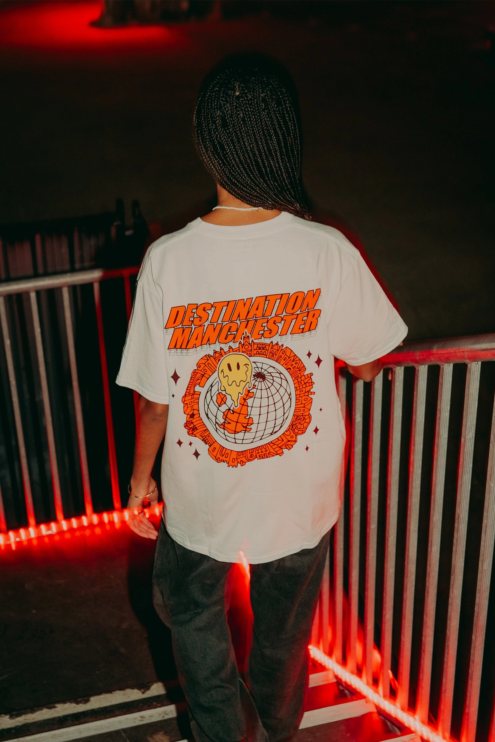 Smart Comfort WHP x UN:IK 'Destination Manchester' Tee - White