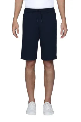 Friction Resistant Fabric Commuter Fit French Terry Sweatshorts | Navy 14036N