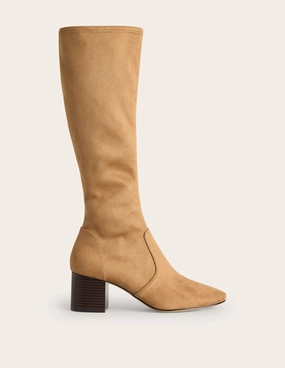 Stretch Knee Heel Boots-Acorn Work Terrain