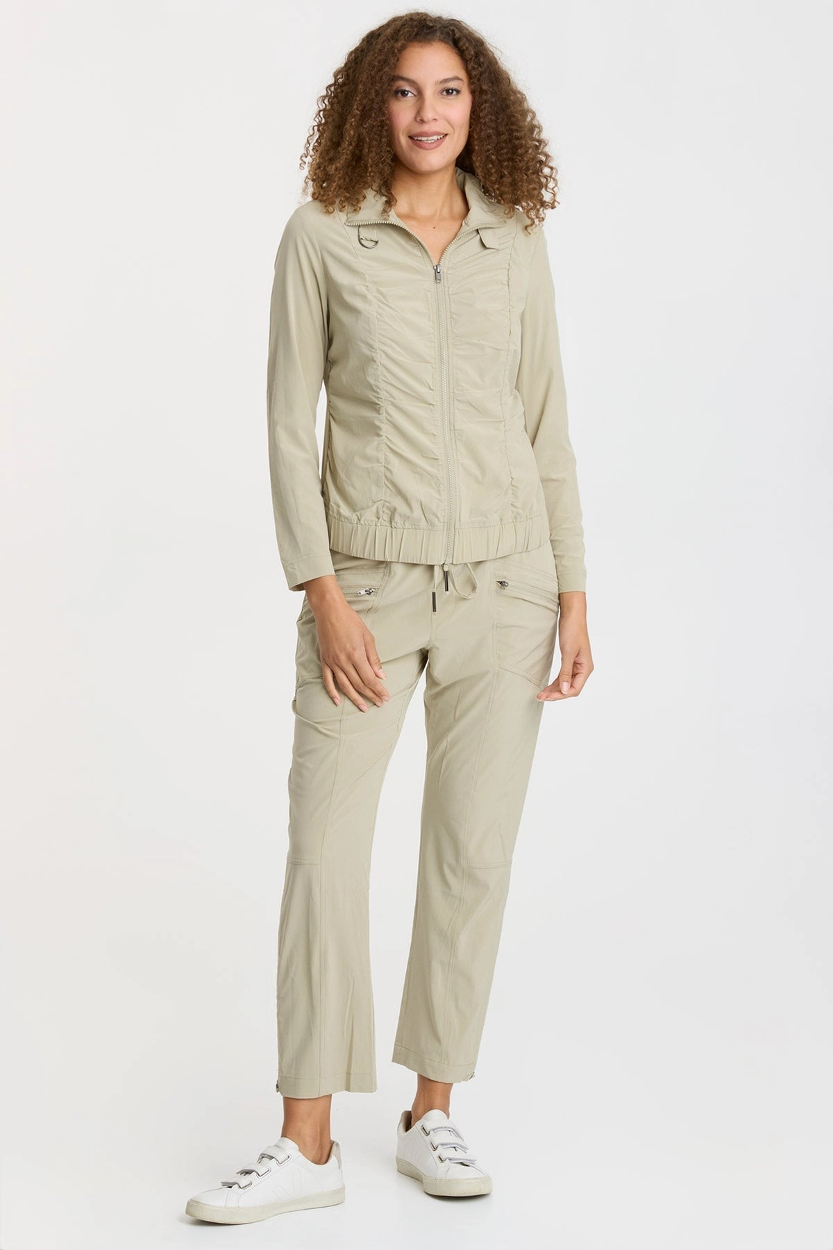 Runyon Whisper Stretch Adjustable Ruched Active Pant Compression Support Lining No Irritation Seams