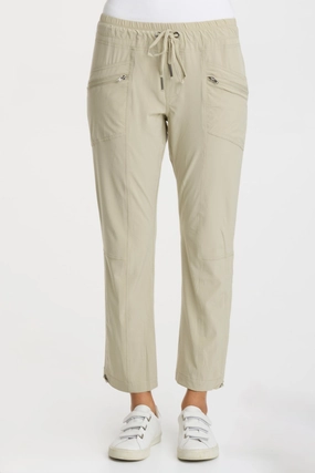 Ultra Soft Non slip grip Runyon Whisper Stretch Adjustable Ruched Active Pant