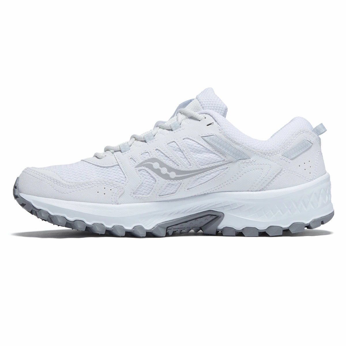 Saucony Grid Peak Shoes - White Reinforced Midfoot