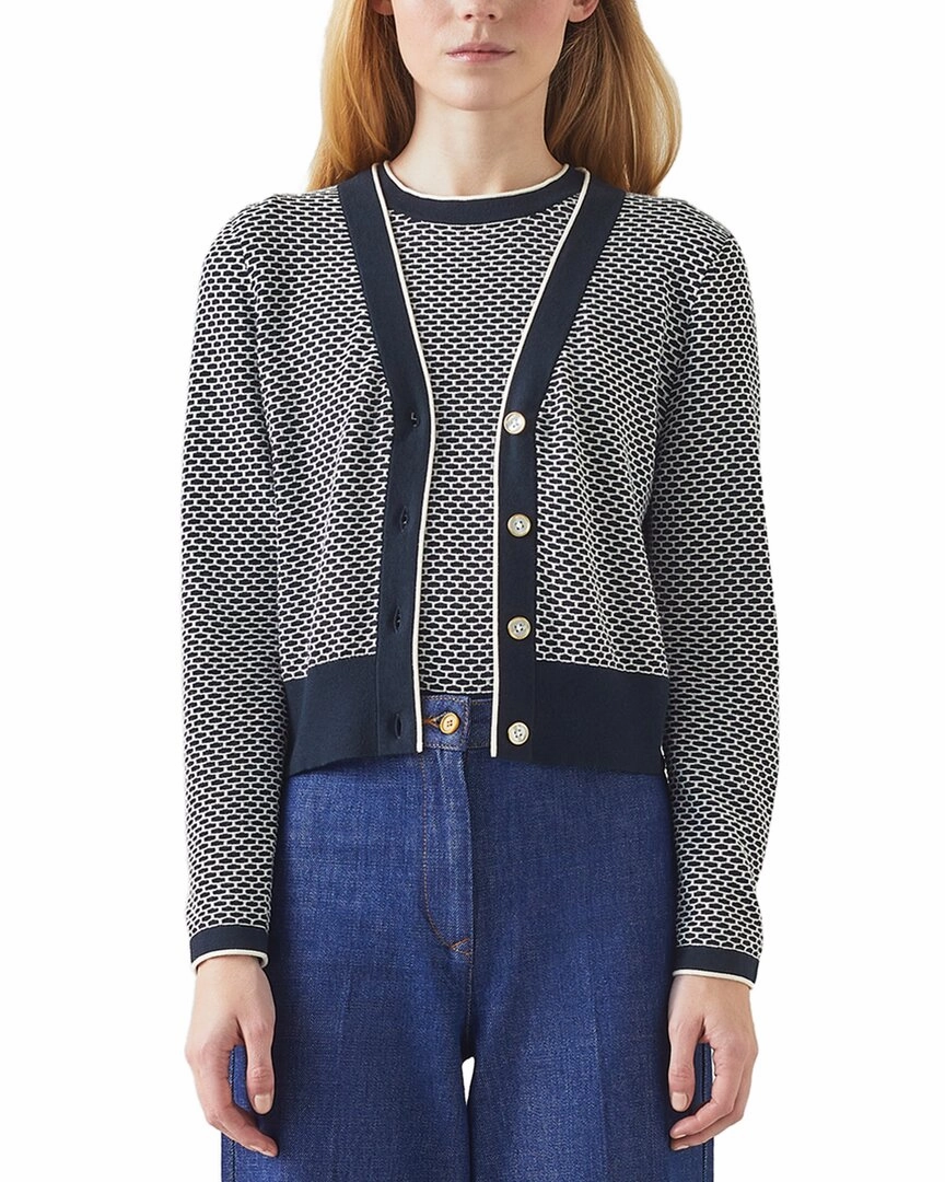 Winter Comfort Wear LK Bennett Honey Wool-Blend Cardigan