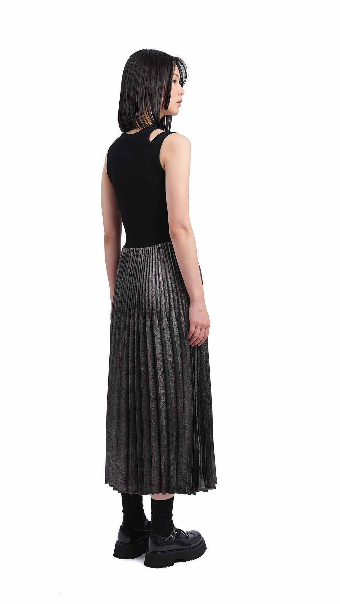 Metallic Dress Perfectly Fit Look