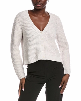 Comfy Touch Warm Knit EILEEN FISHER Fluff Cashmere-Blend Cardigan