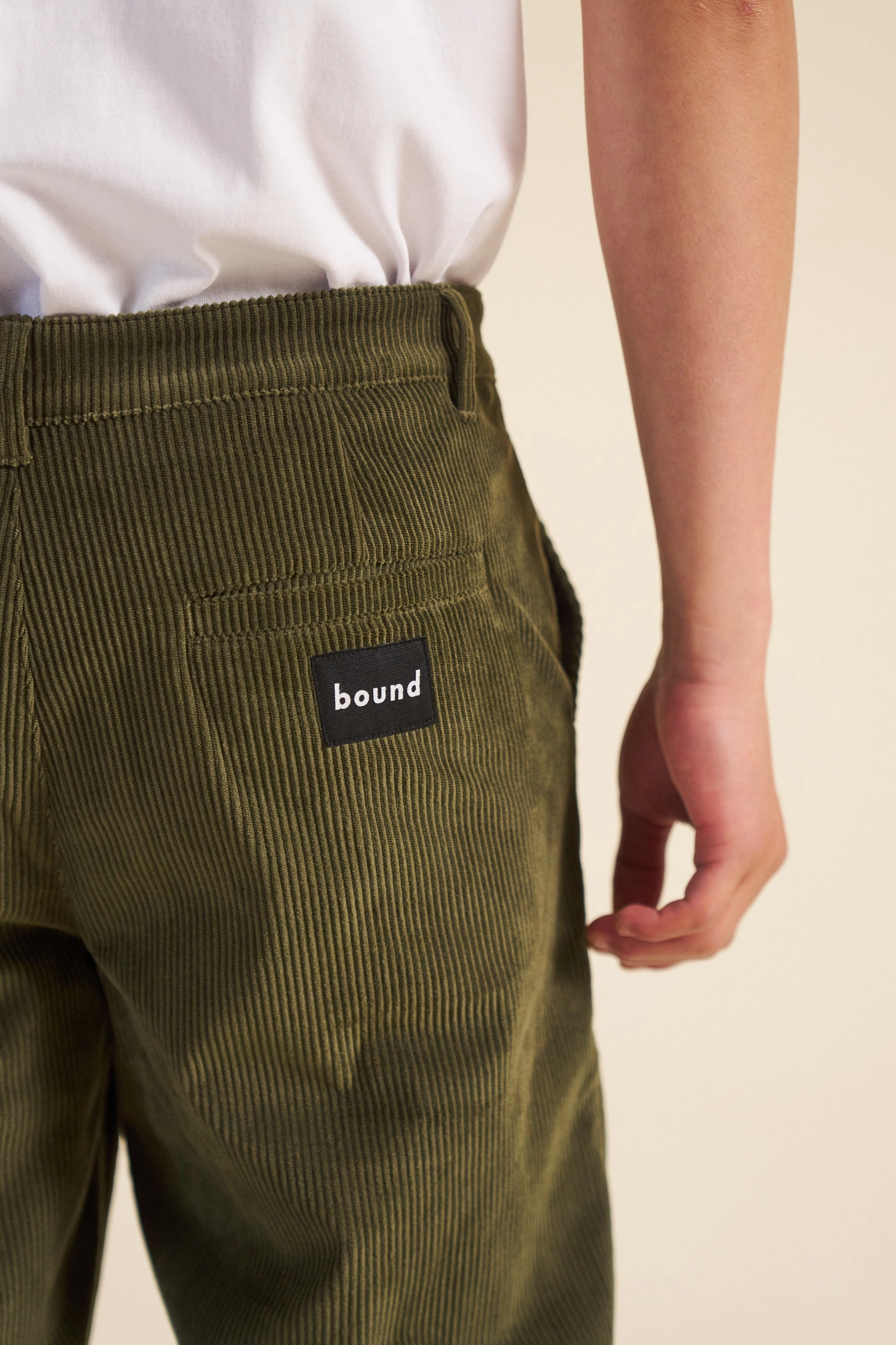 bound Army Green Corduroy Trousers TemperatureRegulation