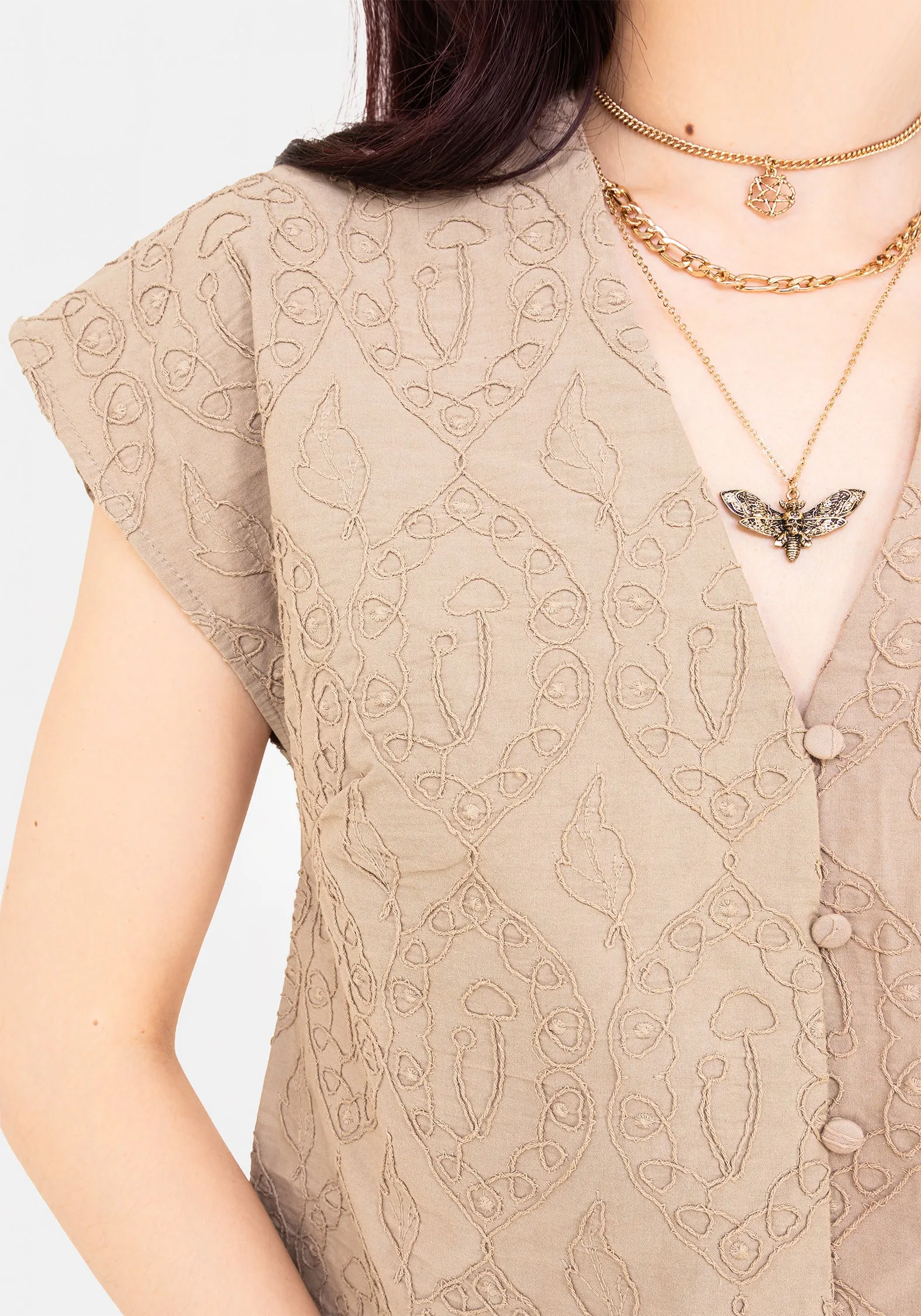 Suma Cotton Textured Blouse networking event