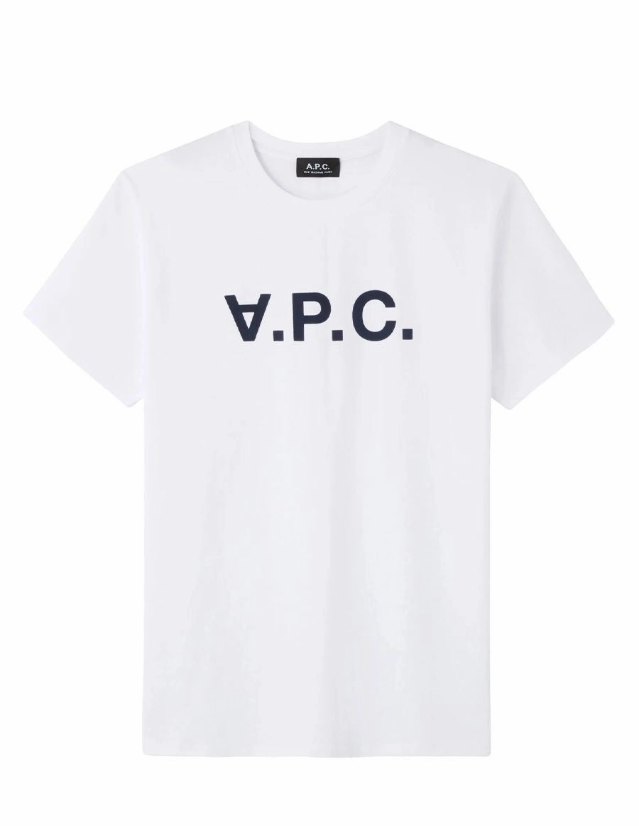 Stylish Everyday Wear Cozy Comfort Blanc Dark Navy Standard Grand Vpc Gots T-Shirt