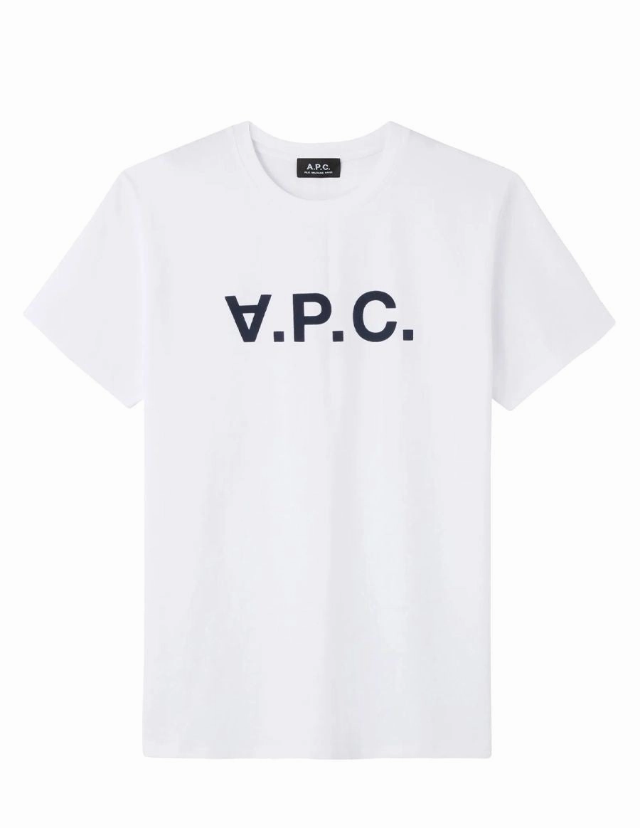 Short sleeved breeziness Perfect for Travel Blanc Dark Navy Standard Grand Vpc Gots T-Shirt