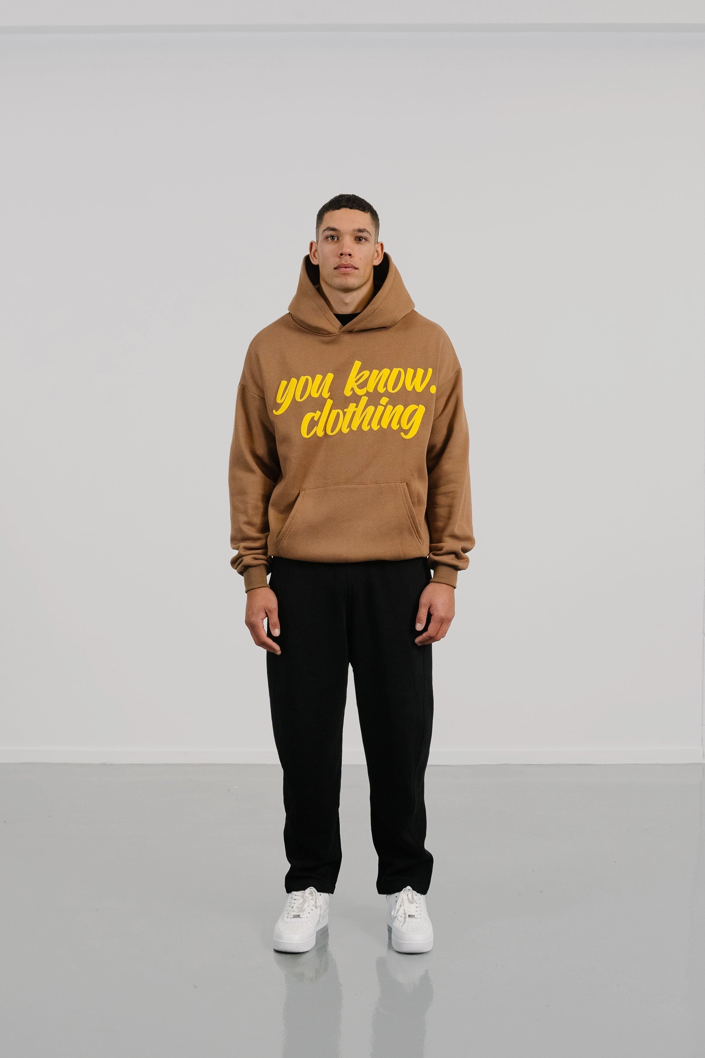 Winter Motion Removable Hood Sunsetszn Hoodie 1.0 | Cafe Latte