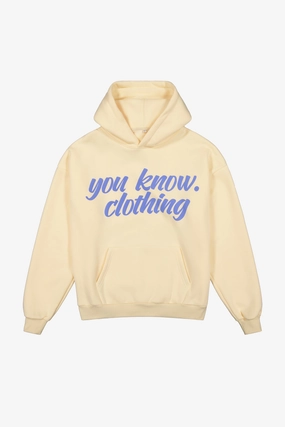 Garment Dyed Finish Sunsetszn Hoodie 1.0 | Custard