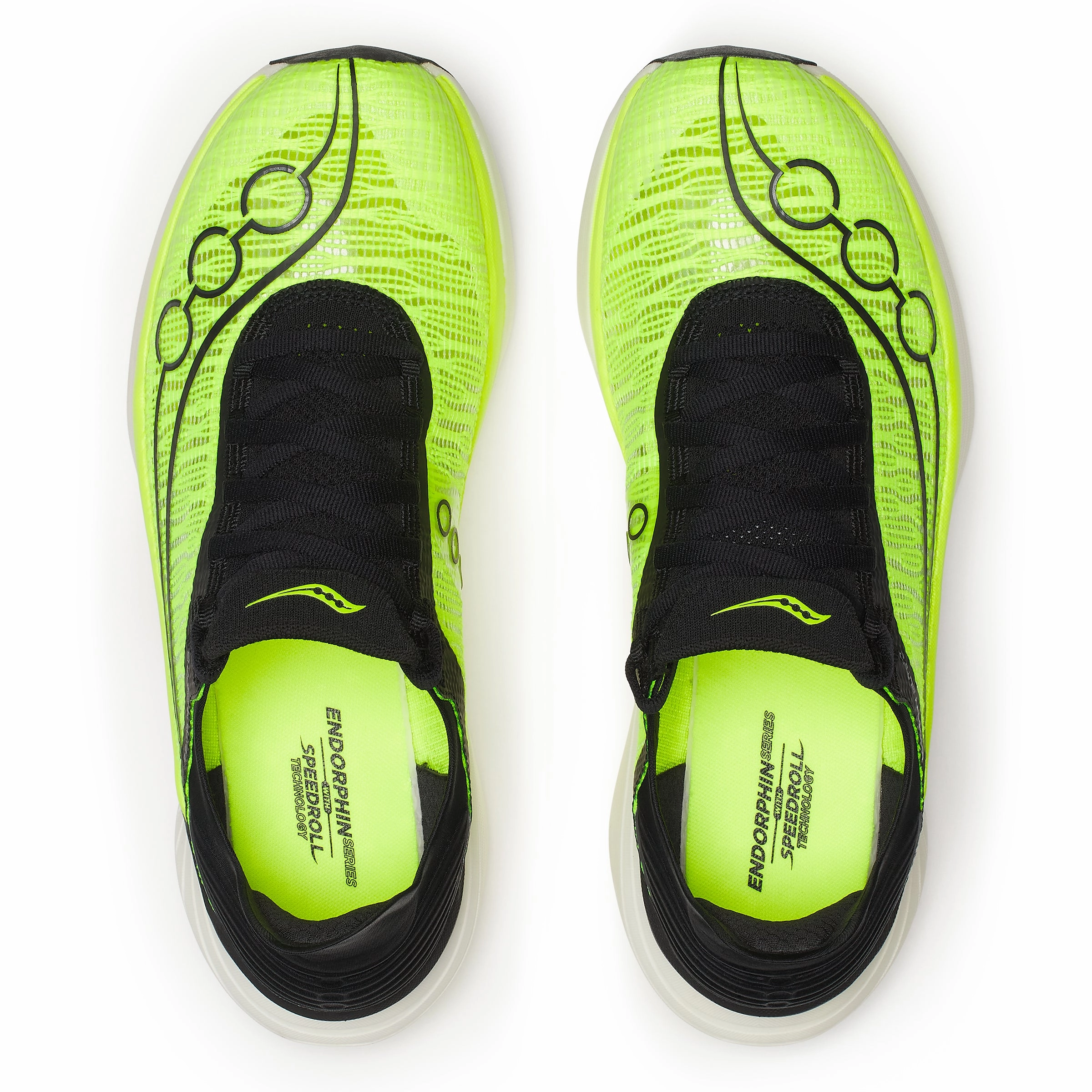 Endorphin Elite 2 Running Shoes Citron / Black medial support