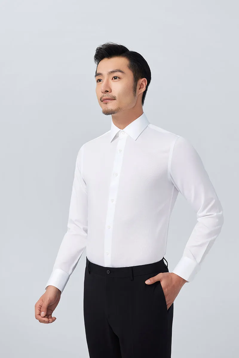 Supreme Cotton Dress Shirt | White WH001Z Tall Length Mature appeal
