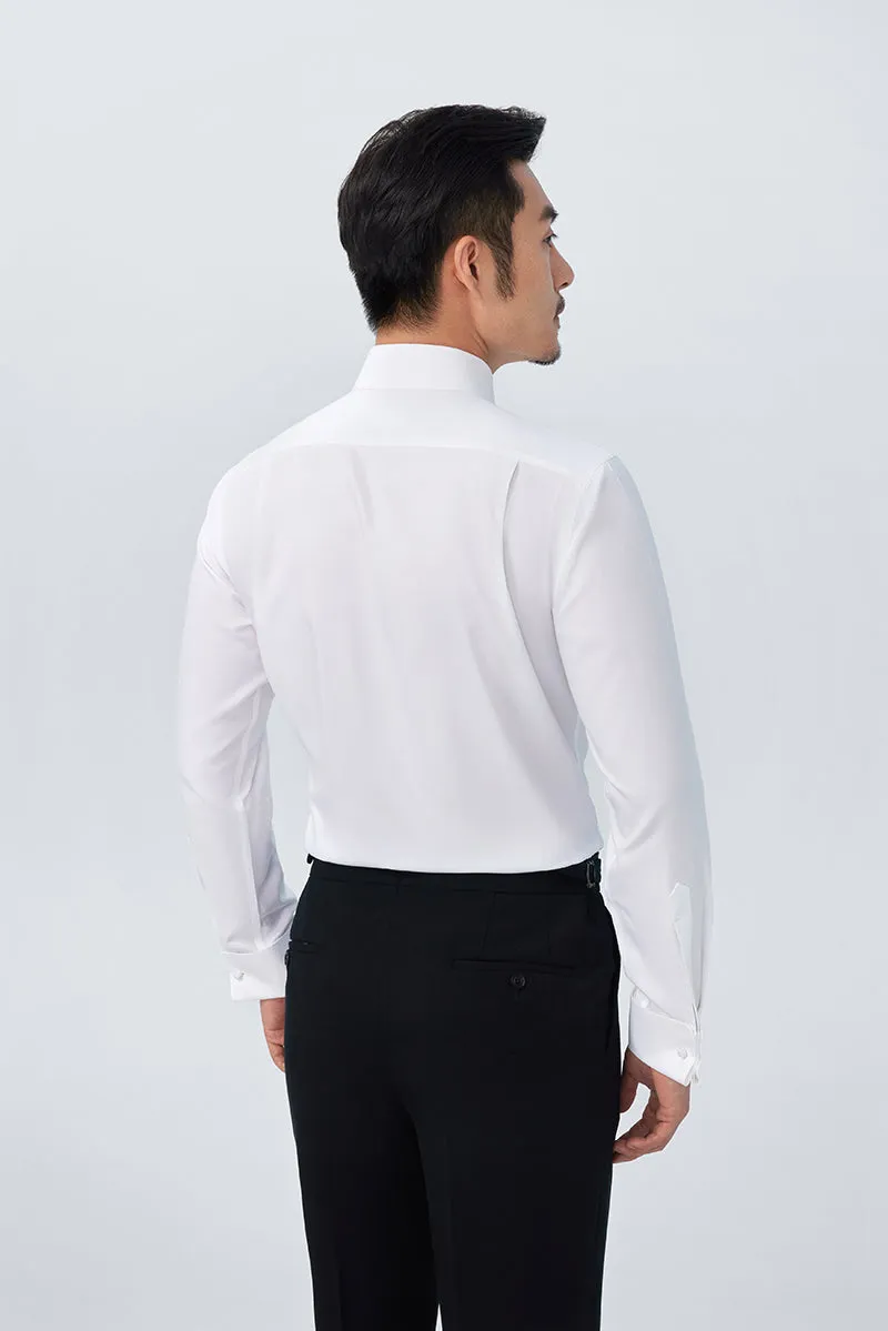 Supreme Cotton French Cuff Dress Shirt | White WH001Z Errand Ready