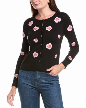 T Tahari Pansy Cardigan Eco Friendly Knitwear