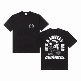 Guinness x UN:IK 'Jungle' Tee - Black UV protection layer