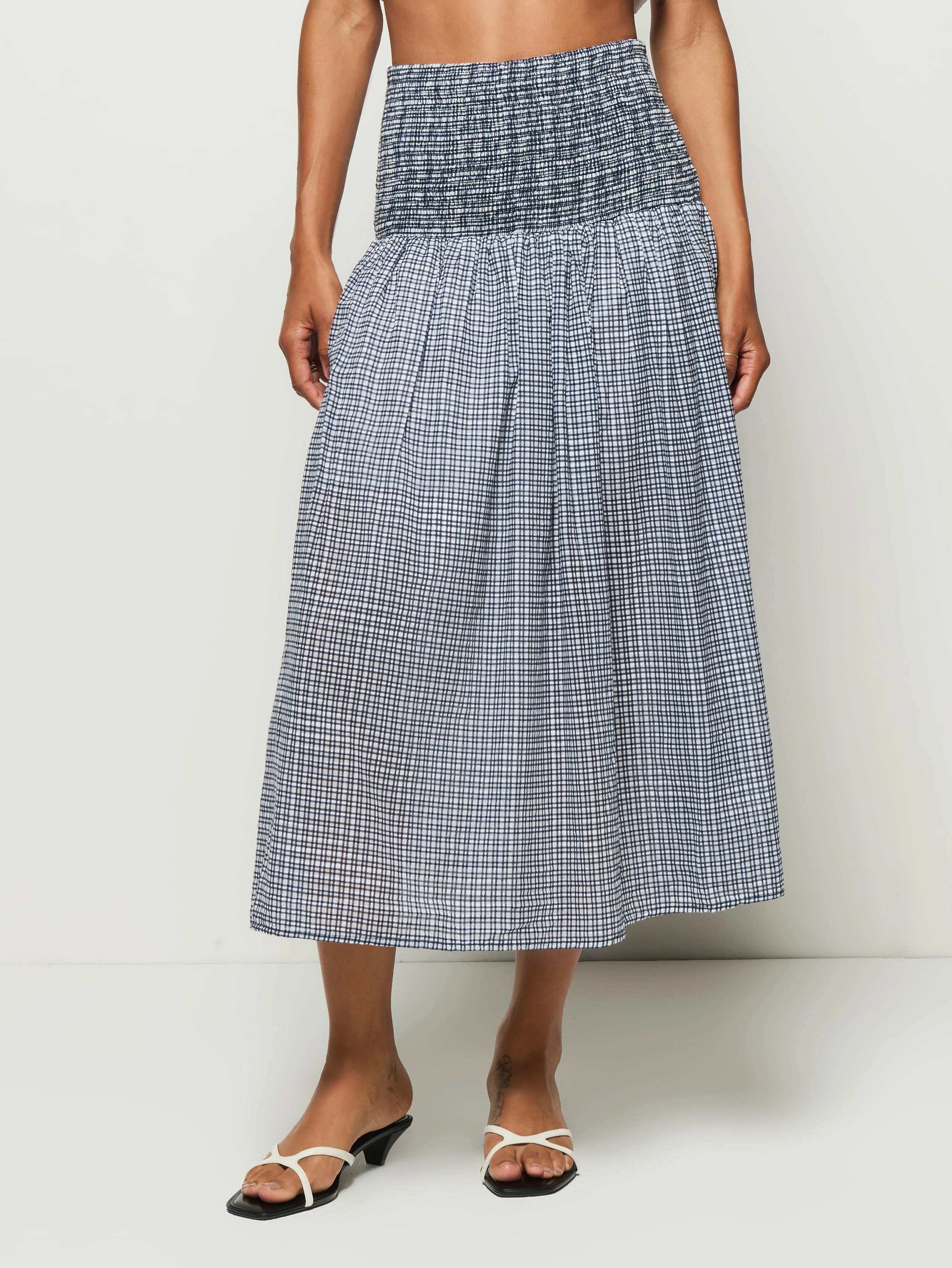 Summer Midi Skirt Creative Fashion Water resistant coating