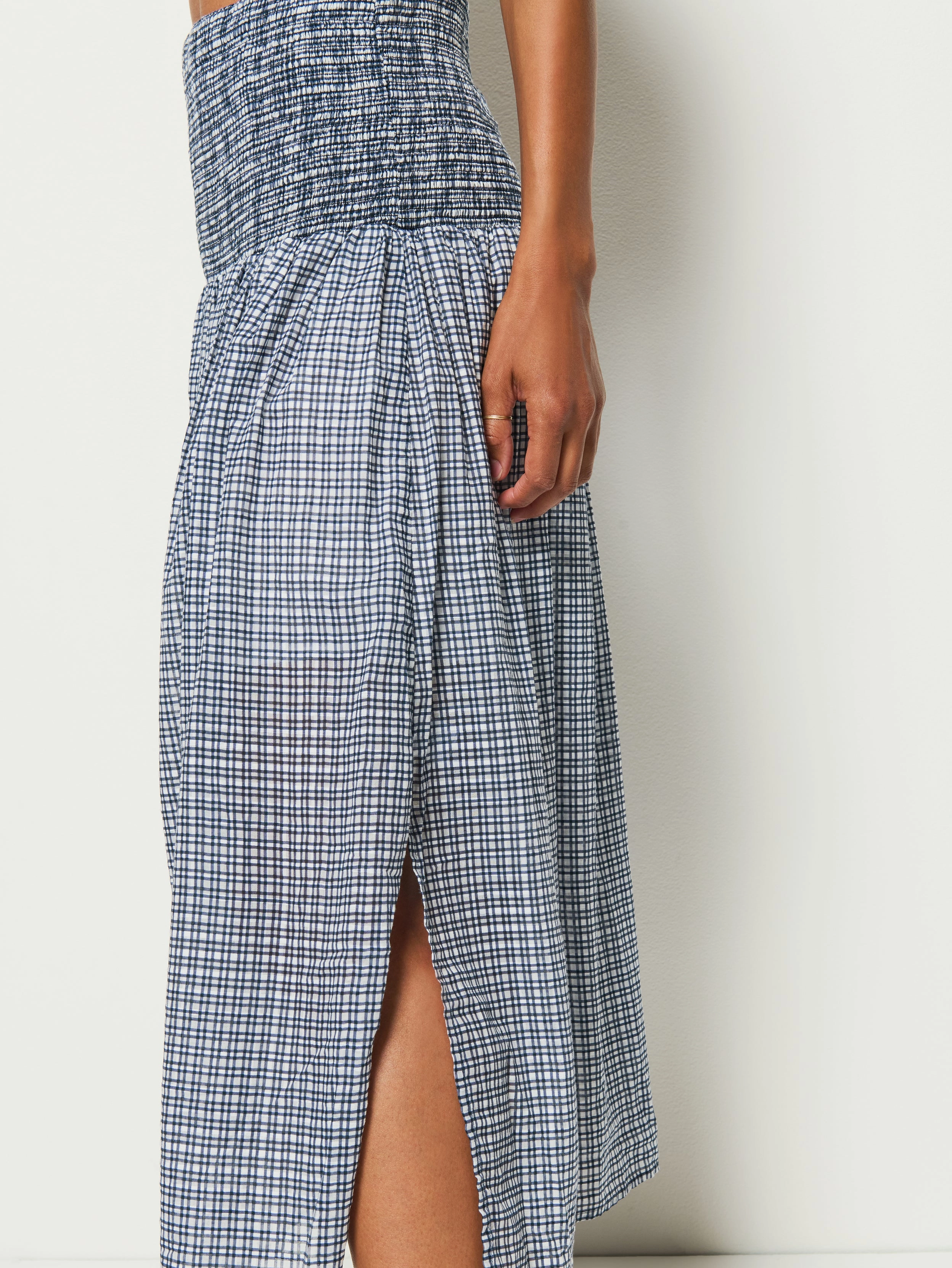 Summer Midi Skirt Non Restrictive Fit Sustainable Innovation