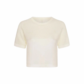 Trendy Piece Cool Layer Wear Egret Paden T-Shirt