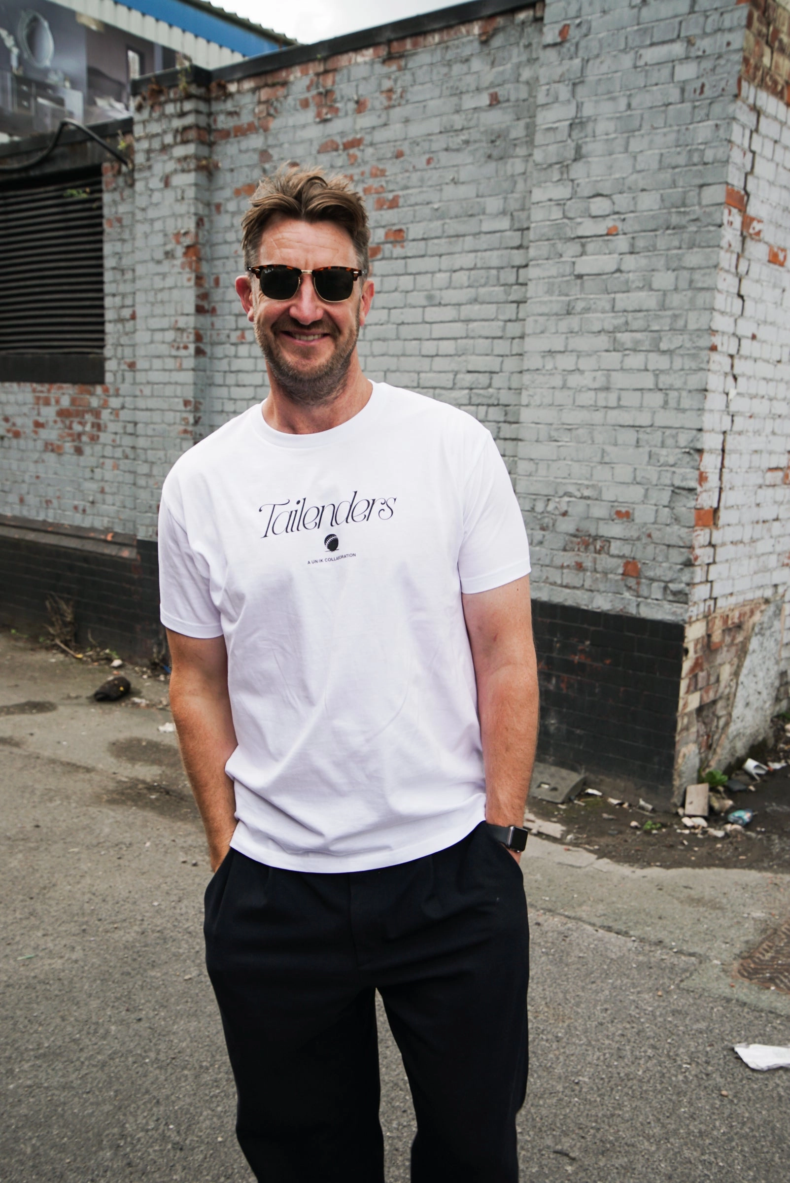Playful Vibes Tailenders 'Absolute Road' Tee - White