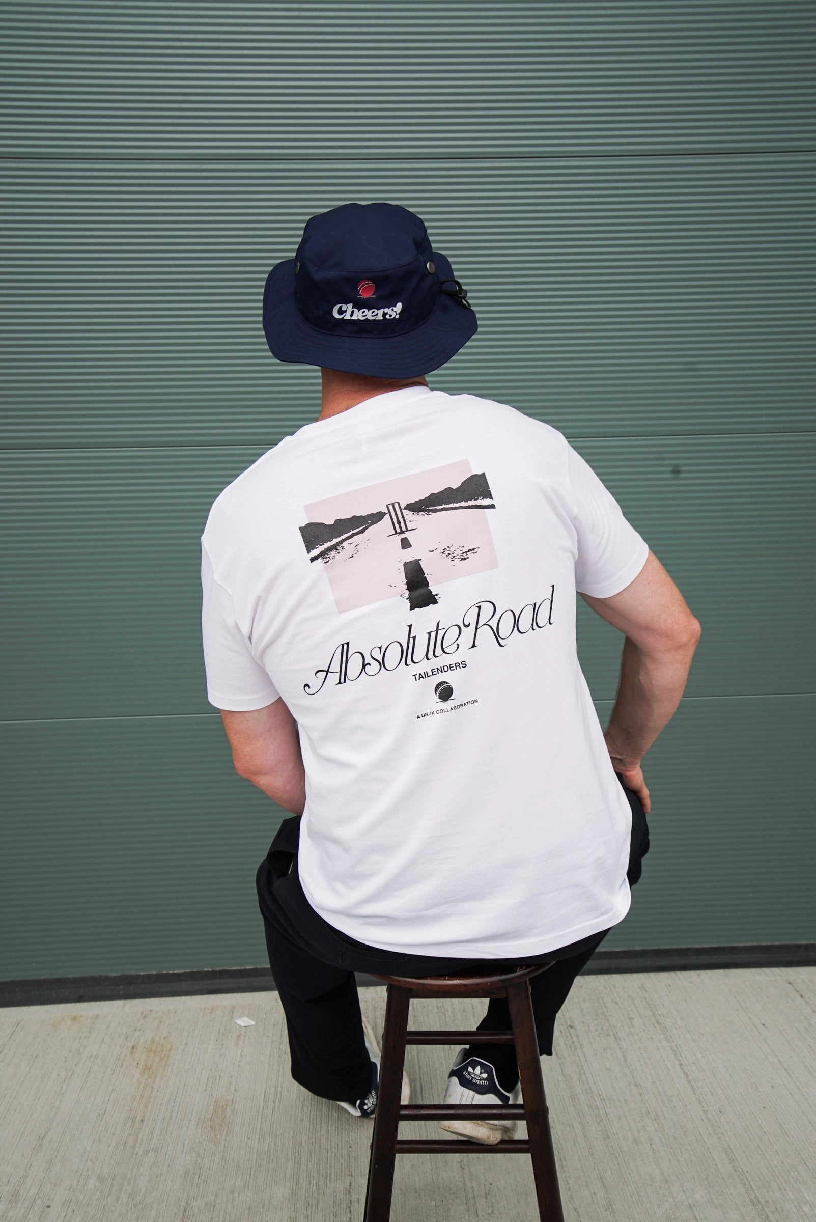 Stylish and Easygoing Versatile Piece Tailenders 'Absolute Road' Tee - White
