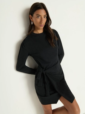 Taylor Wrap Mini Fold-Over-Detail Chill Comfort