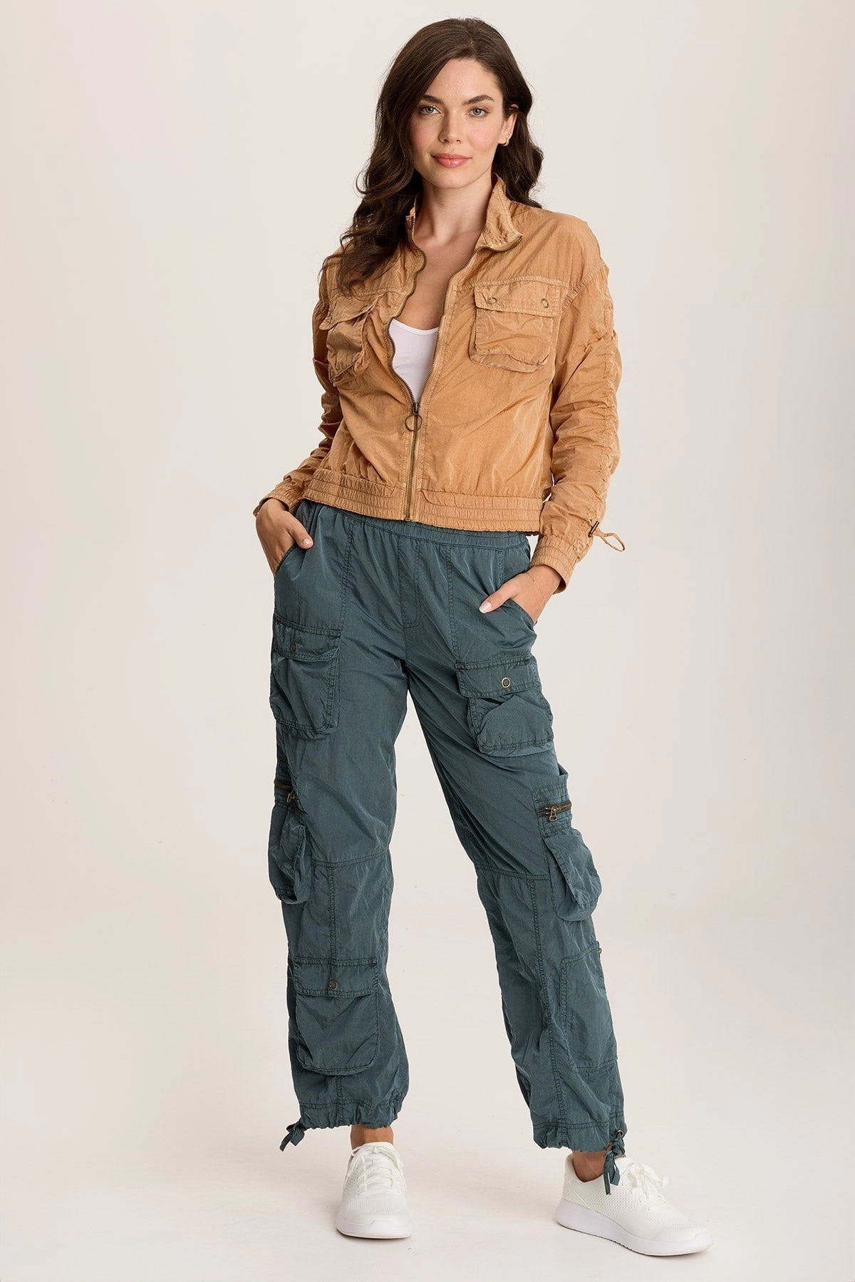 Yukio Cargo Athletic Pant HighWaistSupport Flexible Comfort