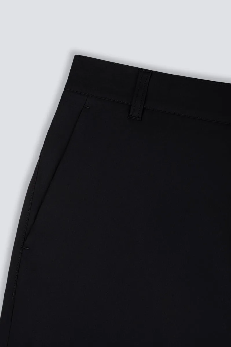 Stretchable InstantCool Lightweight Casual Pants | Black BKFD01