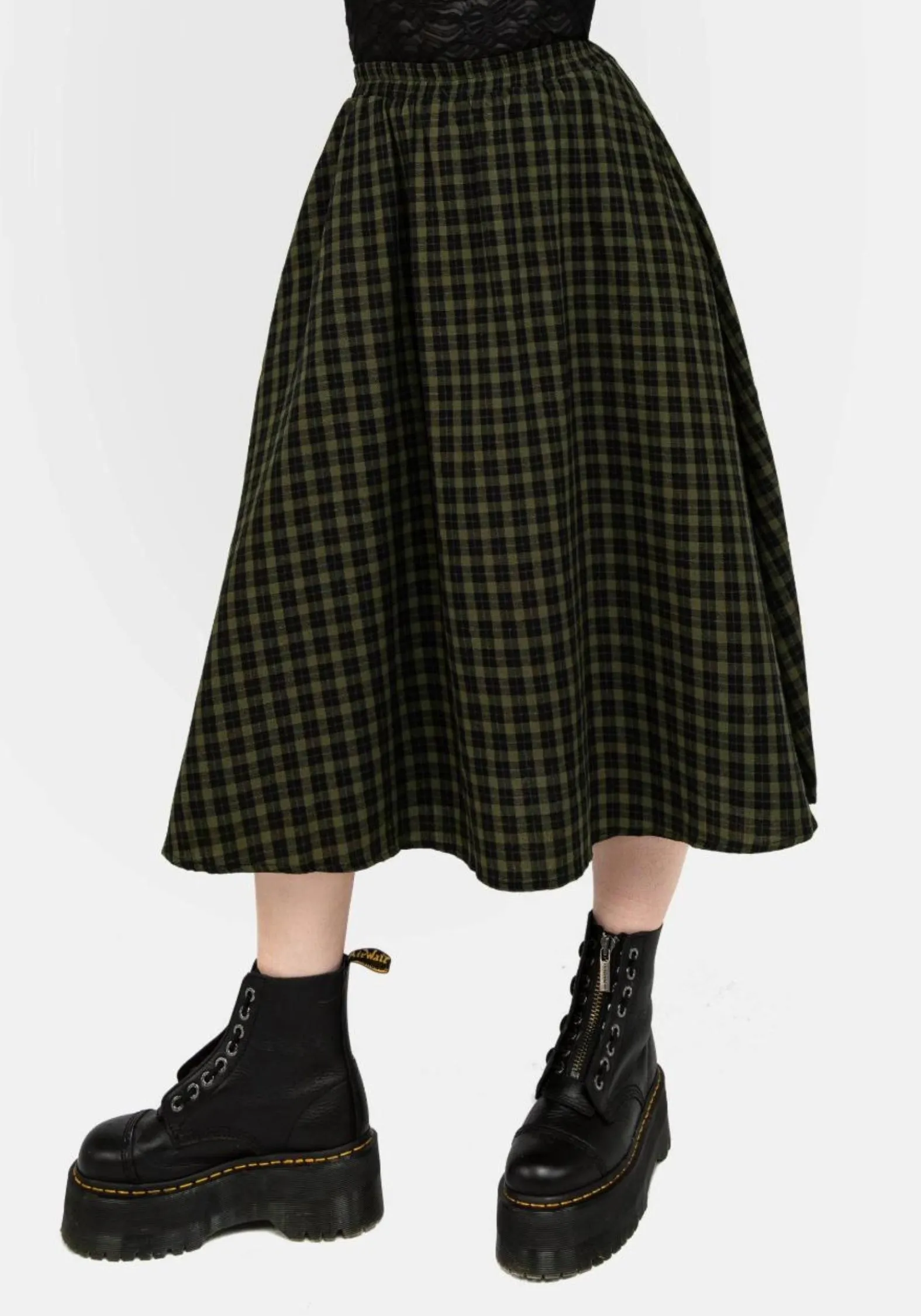 Crisp Fit Terra Midi Skirt