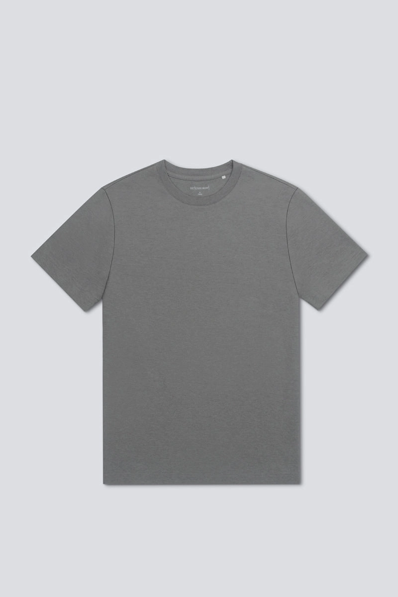 Sports Apparel TerraTones Natural Dye Crew Neck T-Shirt | Stone Grey 58301J