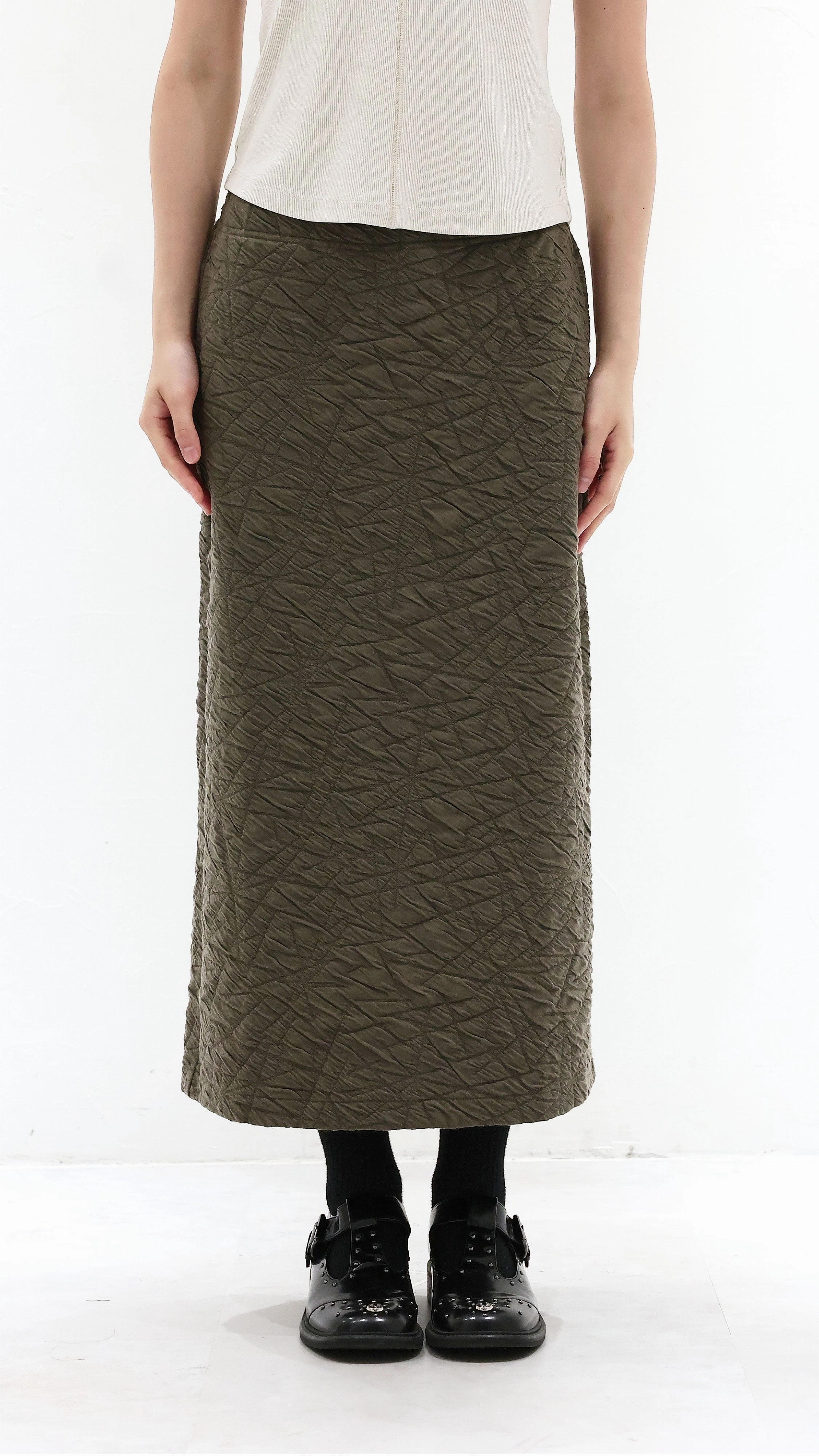 Quick Fit Textural Pencil Skirt