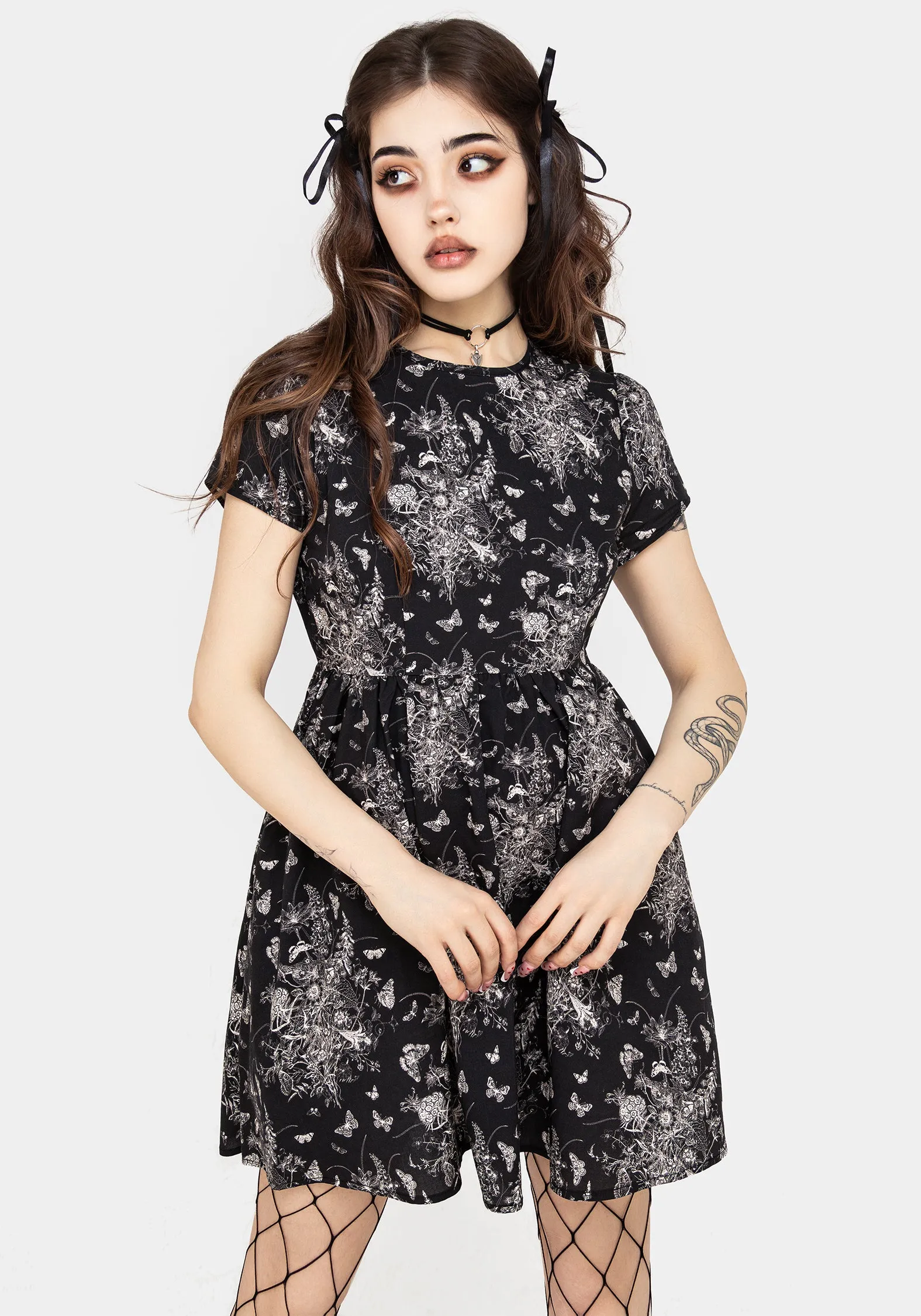 Subtle Motion Thalia Mini Skater Dress