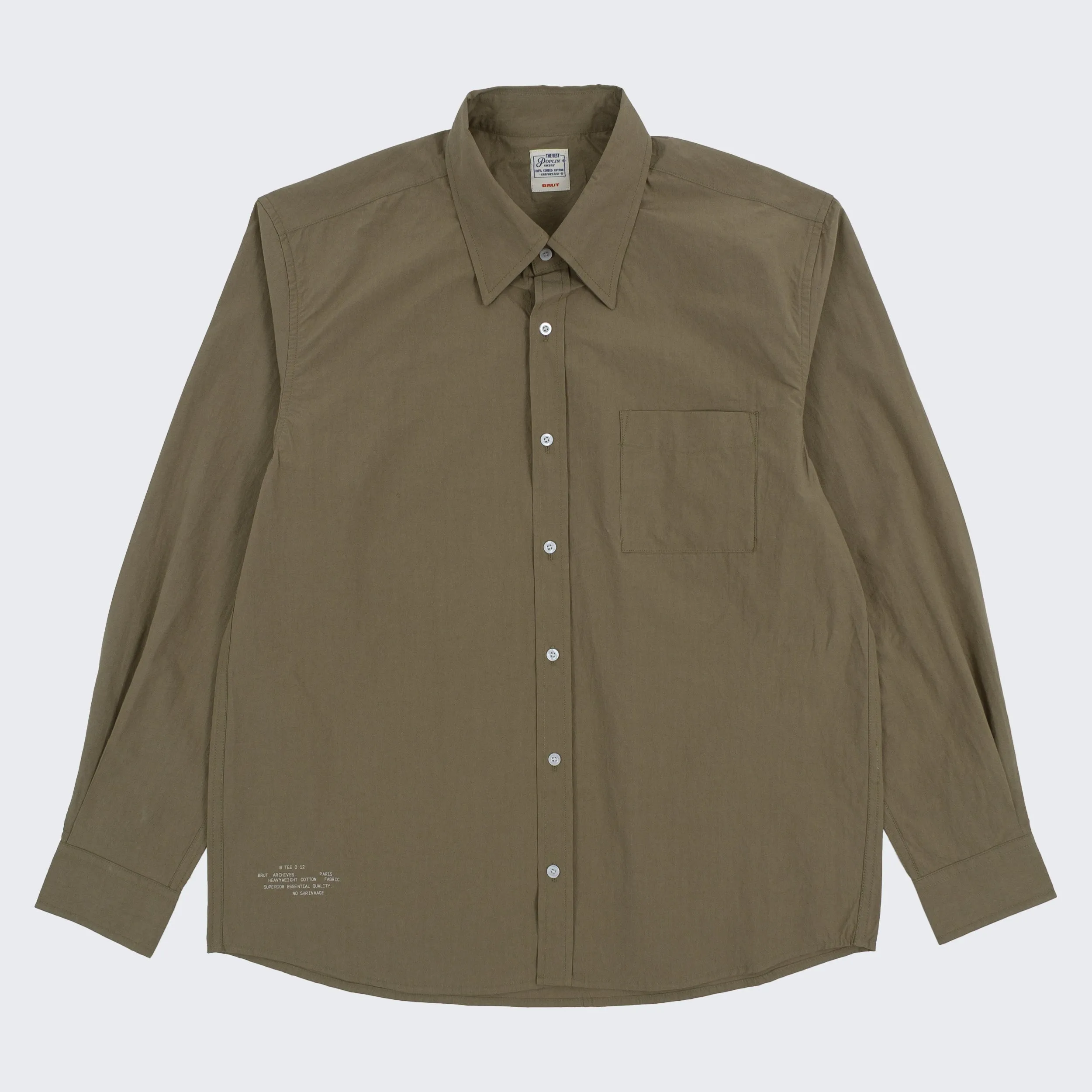 Artistic Design THE BEST POPLIN SHIRT