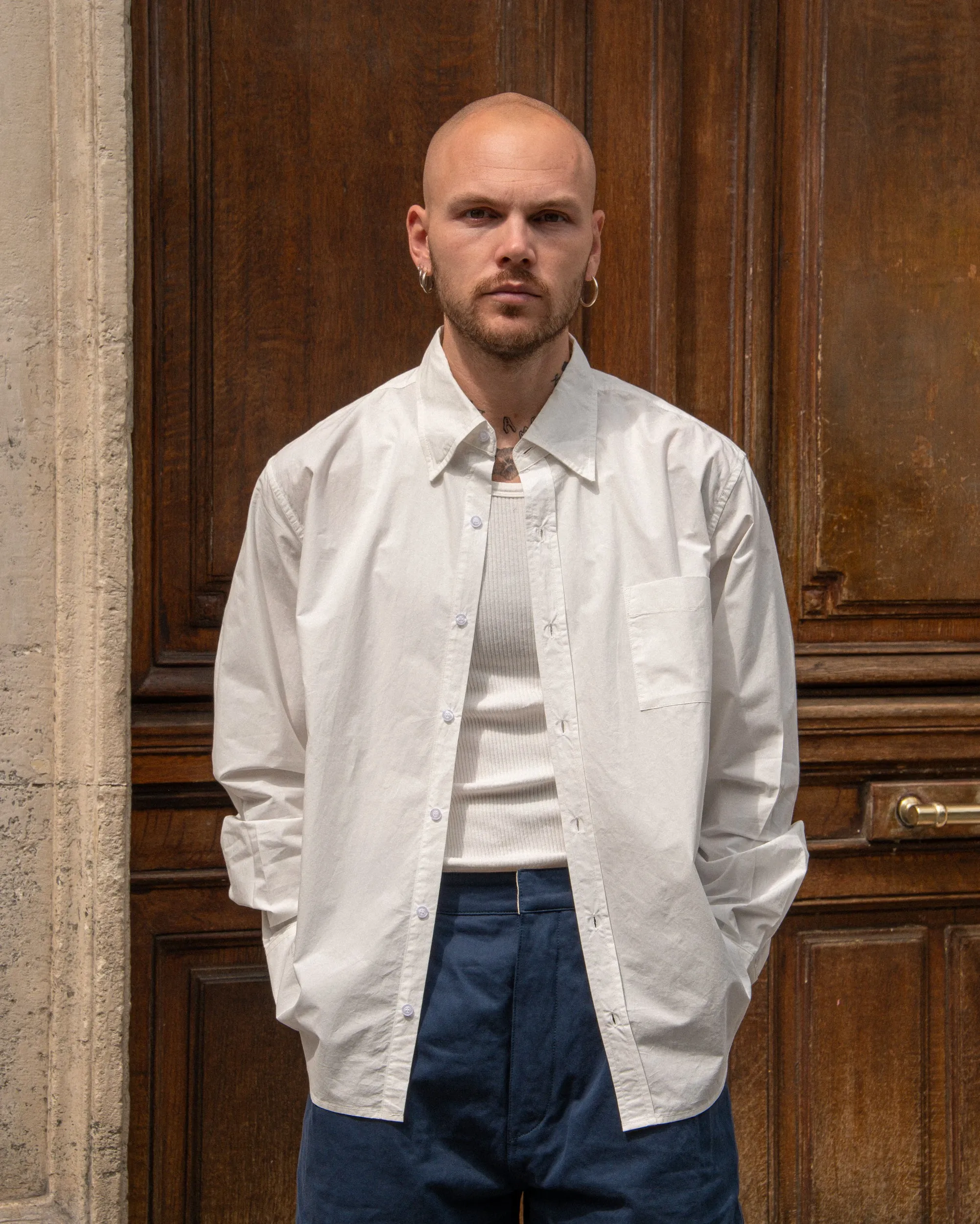 garden party Thermoregulating Layer THE BEST POPLIN SHIRT
