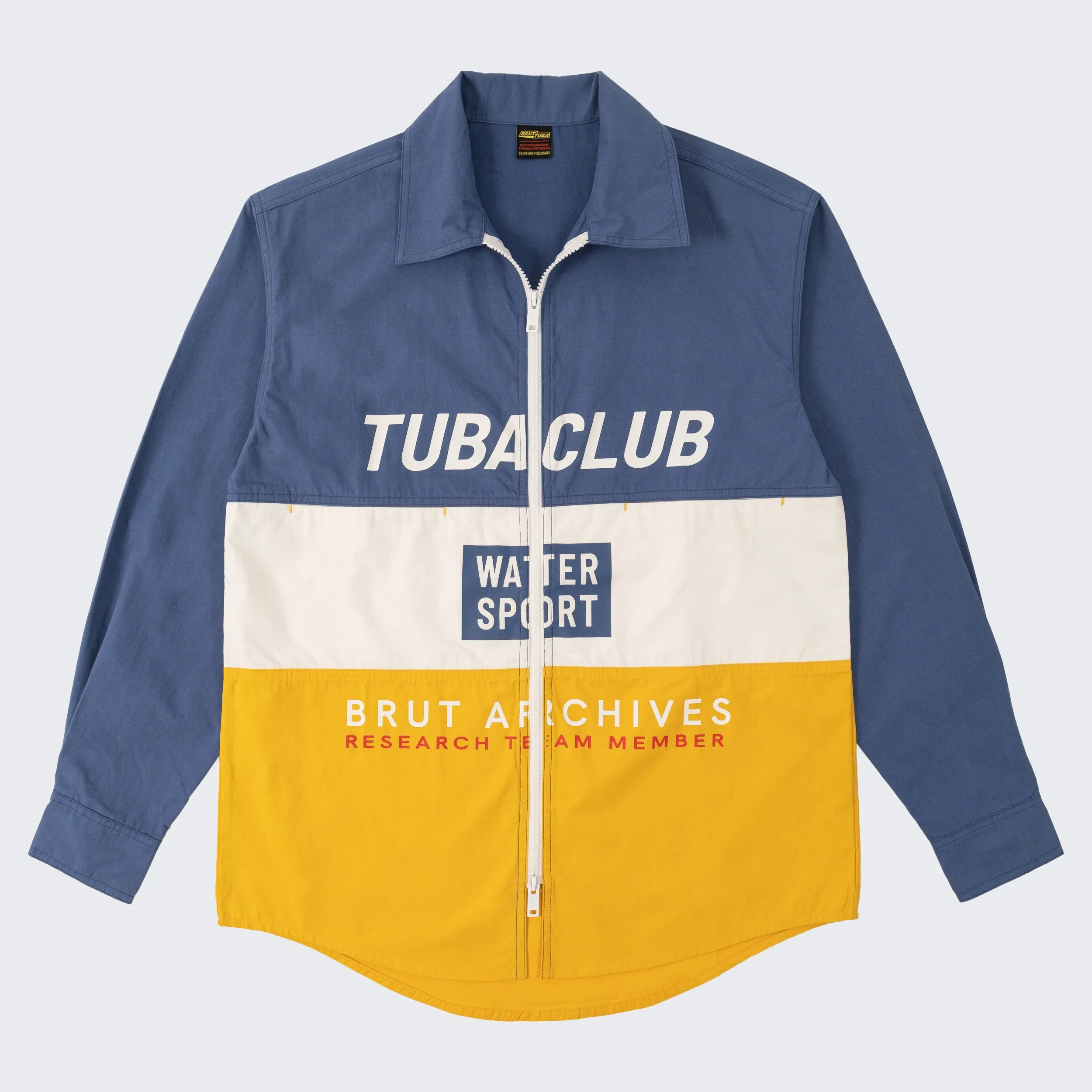Button front BBQ Party THE BOAT ZIPPED SHIRT