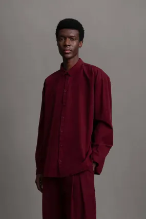 THE DRAUGHTSMAN SHIRT / FINE CANVAS PORT Travel-friendly
