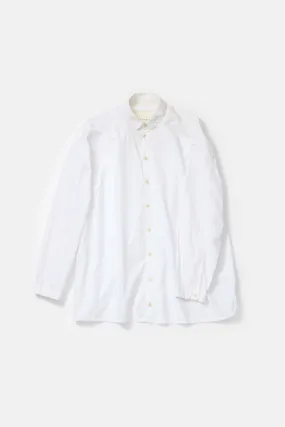 THE DRAUGHTSMAN SHIRT / POPLIN CHALK Student Essential