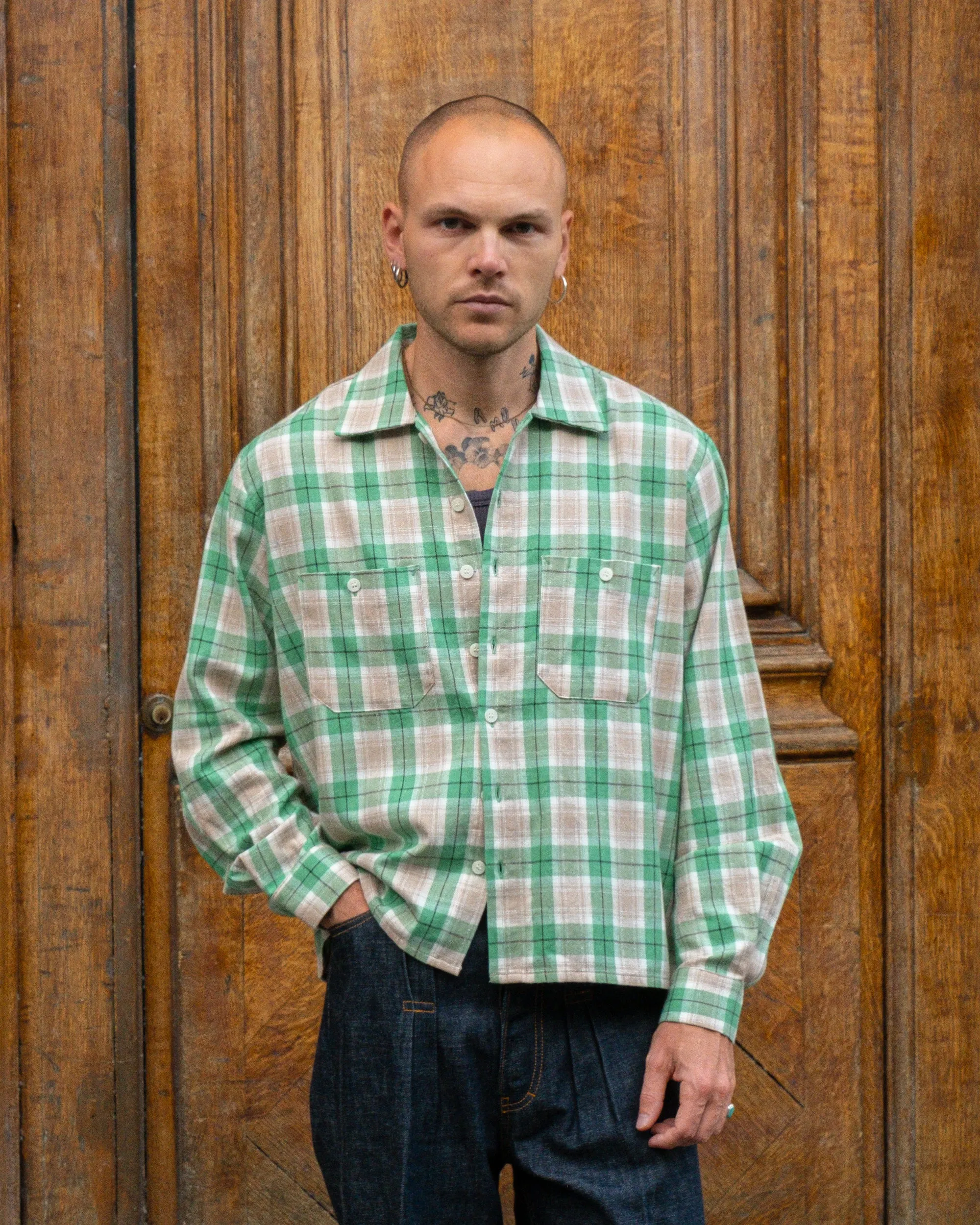 THE OVERSIZED WORK SHIRT Reinforced Hems