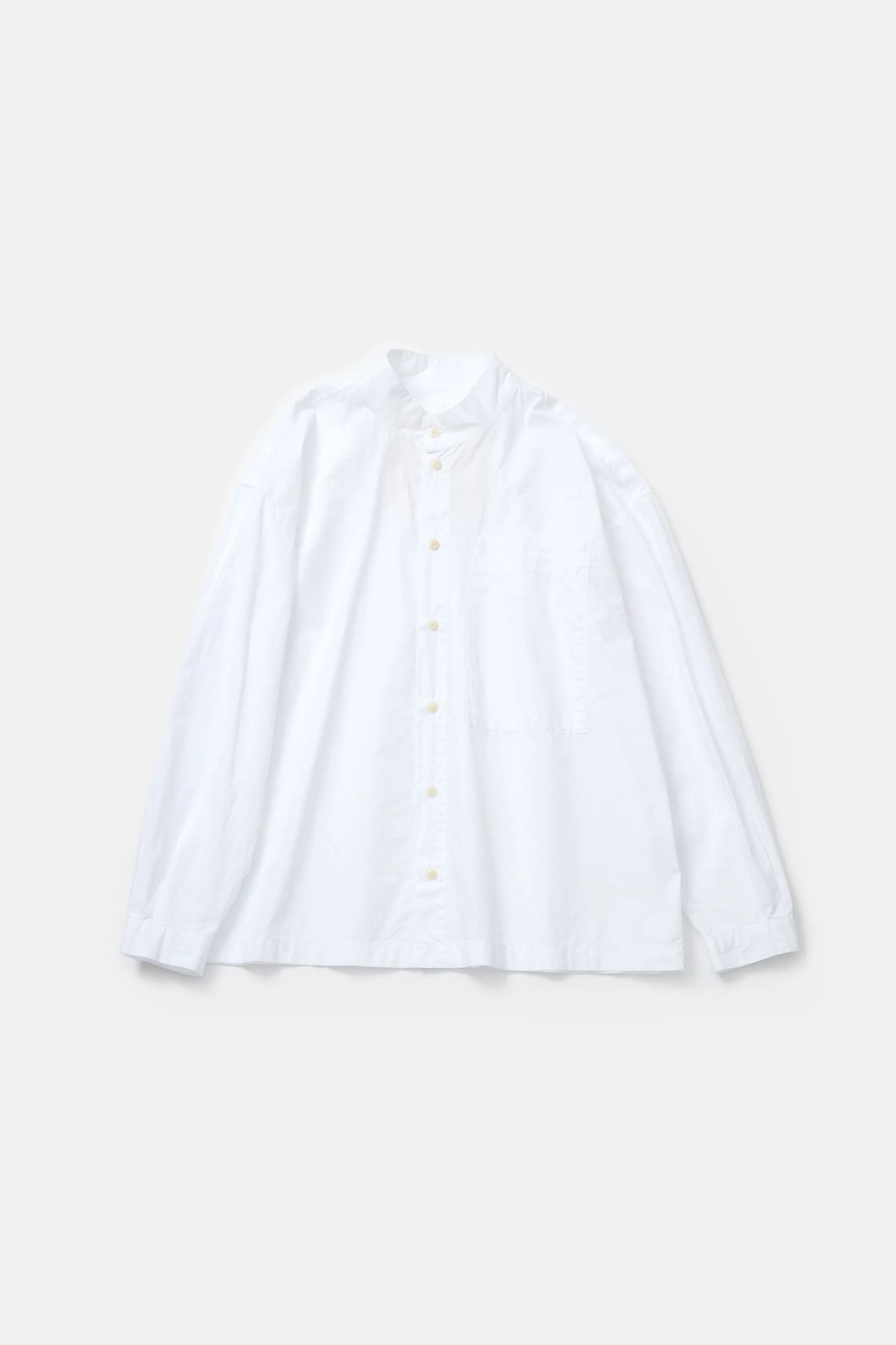 THE PHYSICIAN SHIRT / POPLIN CHALK Wrinkle Free Care Performance Fabric