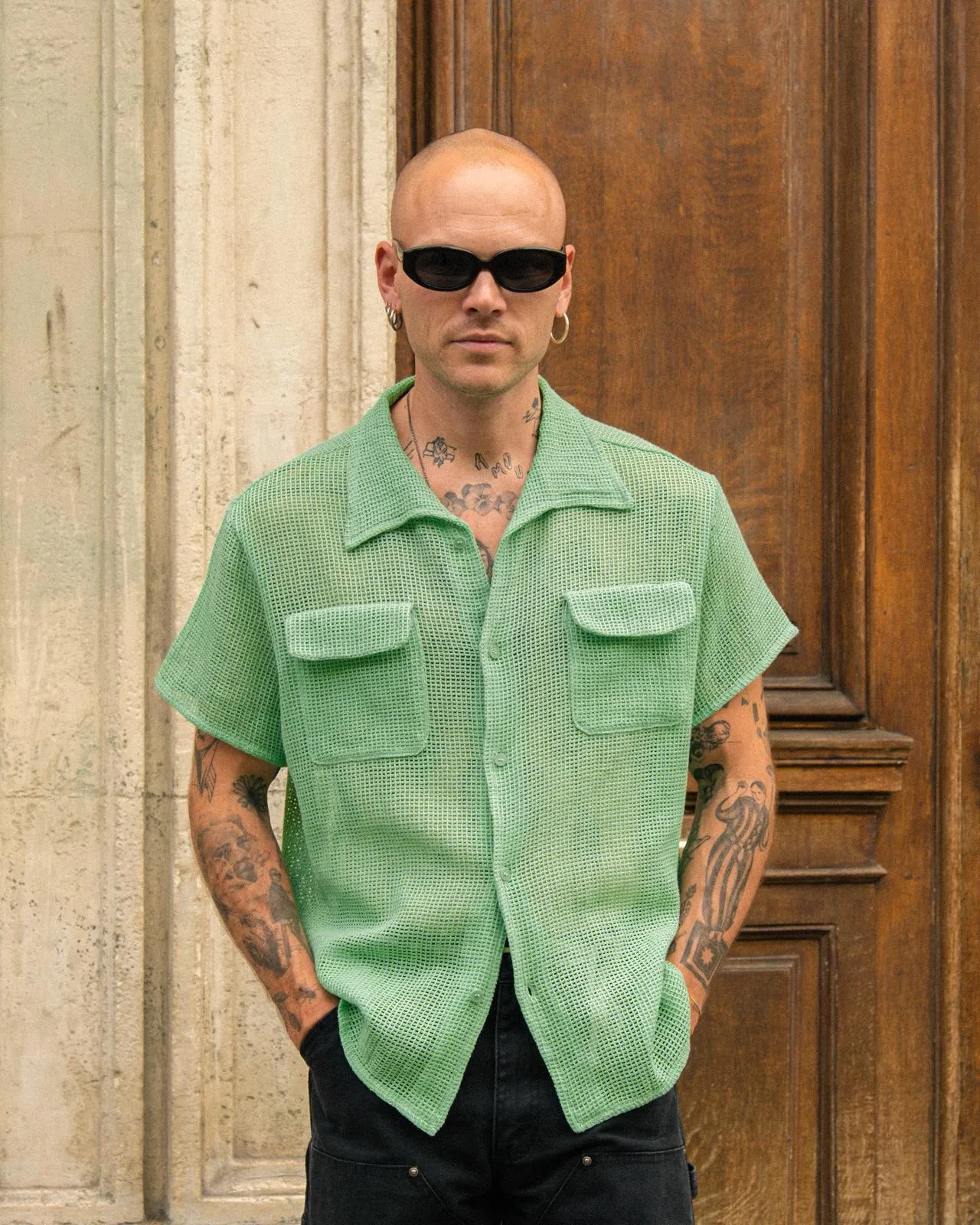 Quick Dry Construction Waffle Weave THE TACTICAL MESH SHIRT