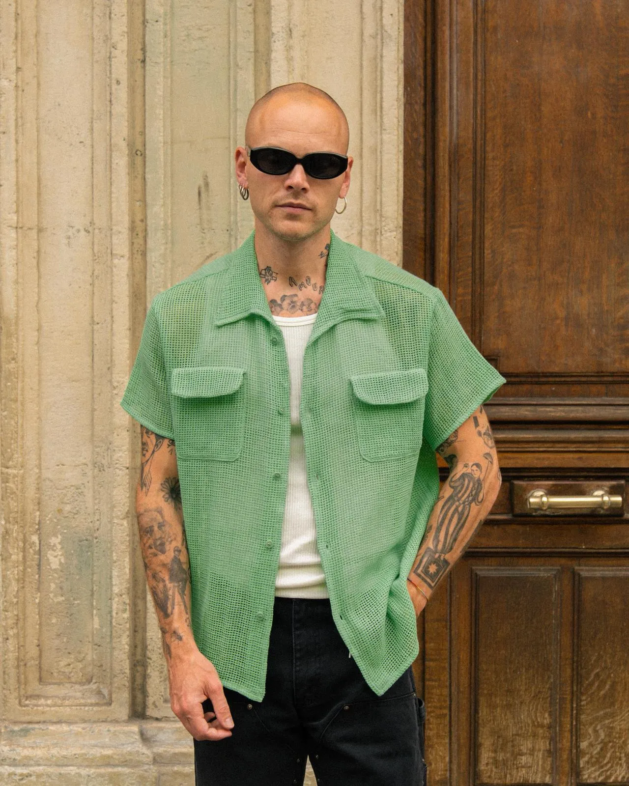 THE TACTICAL MESH SHIRT Stretch Material
