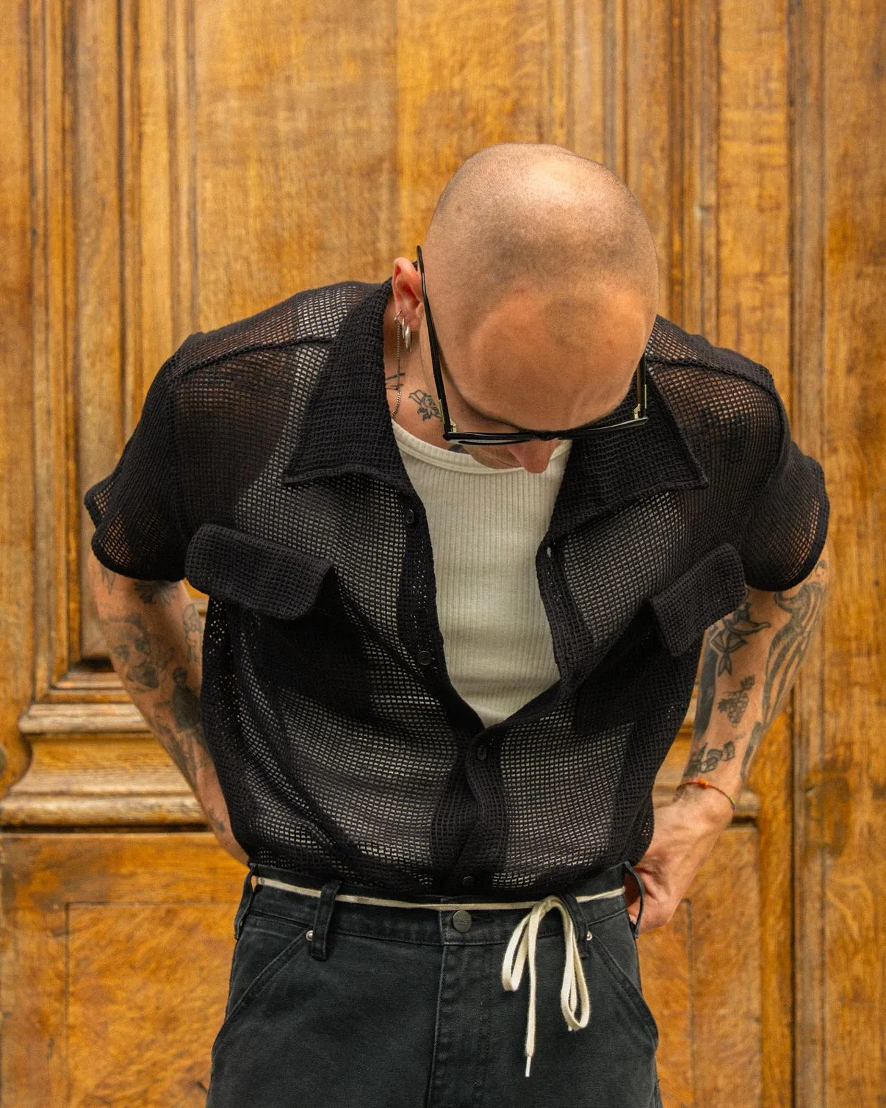 THE TACTICAL MESH SHIRT Camping Essential Non Restrictive Armhole
