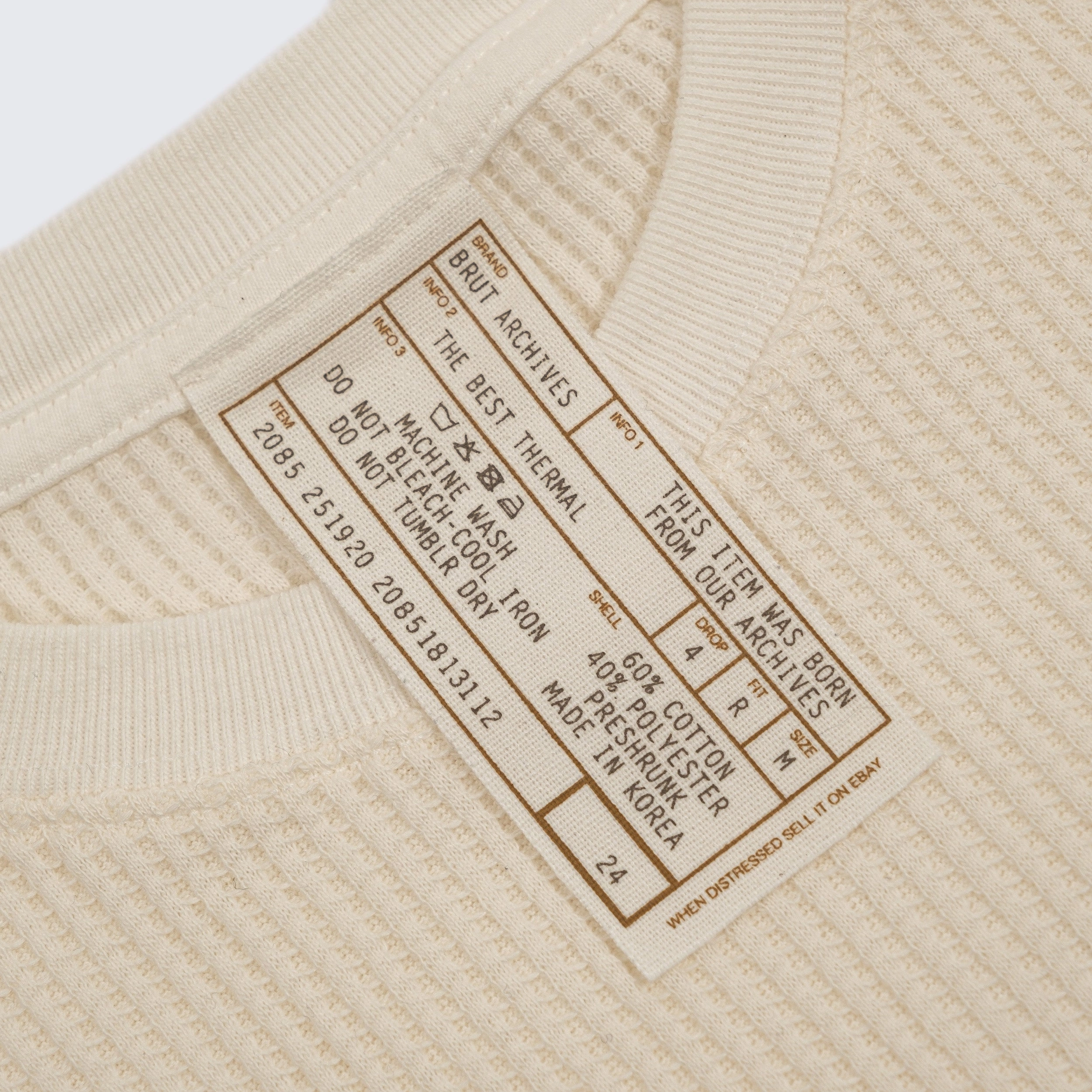 Collared neck Easy Care THE BEST THERMAL