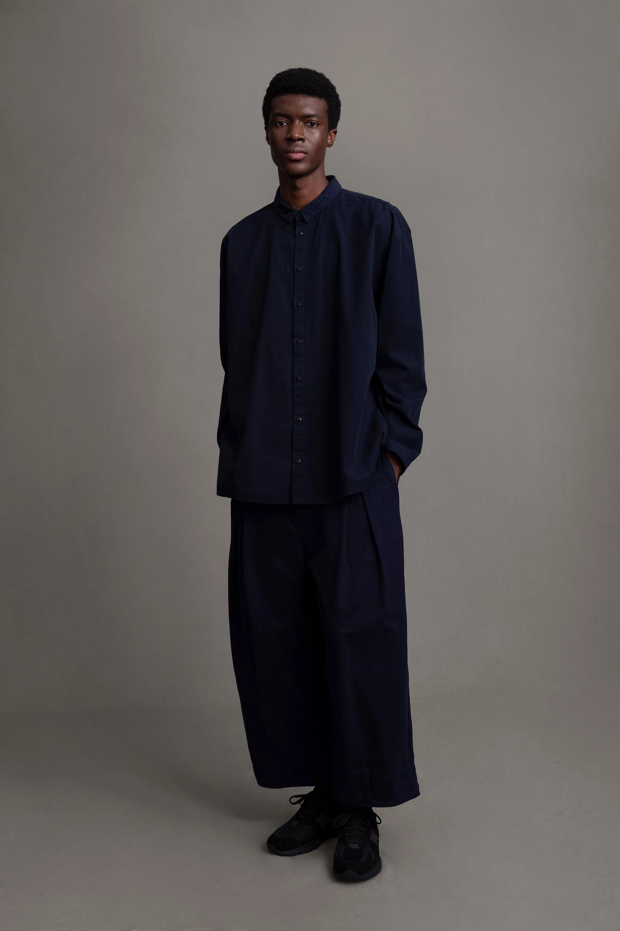 THE ETCHER TROUSER / WORK TWILL INK Classy Fit Skinny Fit