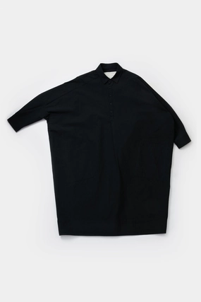 Fashionable appearance THE FRAMER DRESS / STRUCTURED COTTON INK