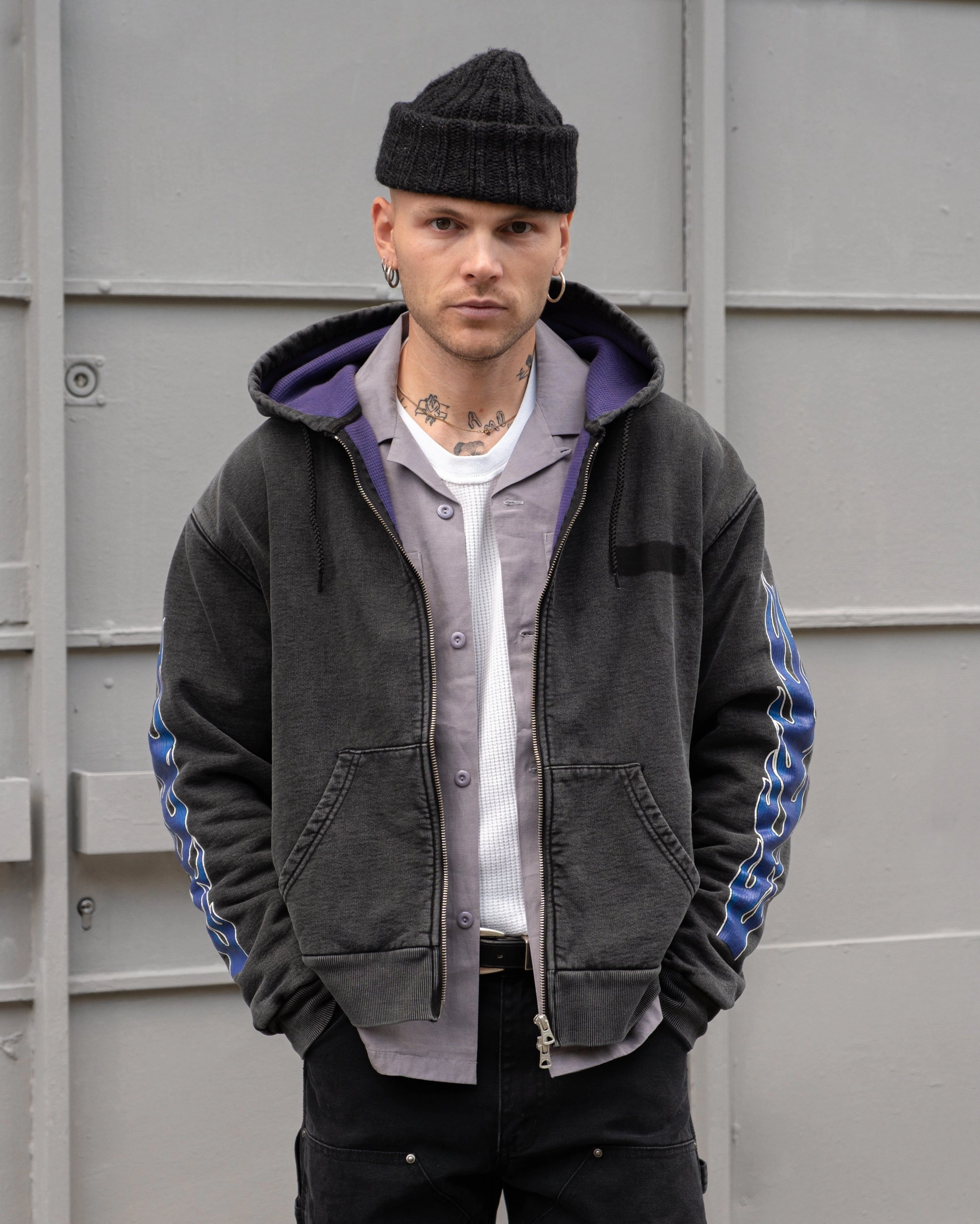 Fashion Wear product surfing suitable balance THE GHOSTFIRE THERMAL ZIP SWEAT
