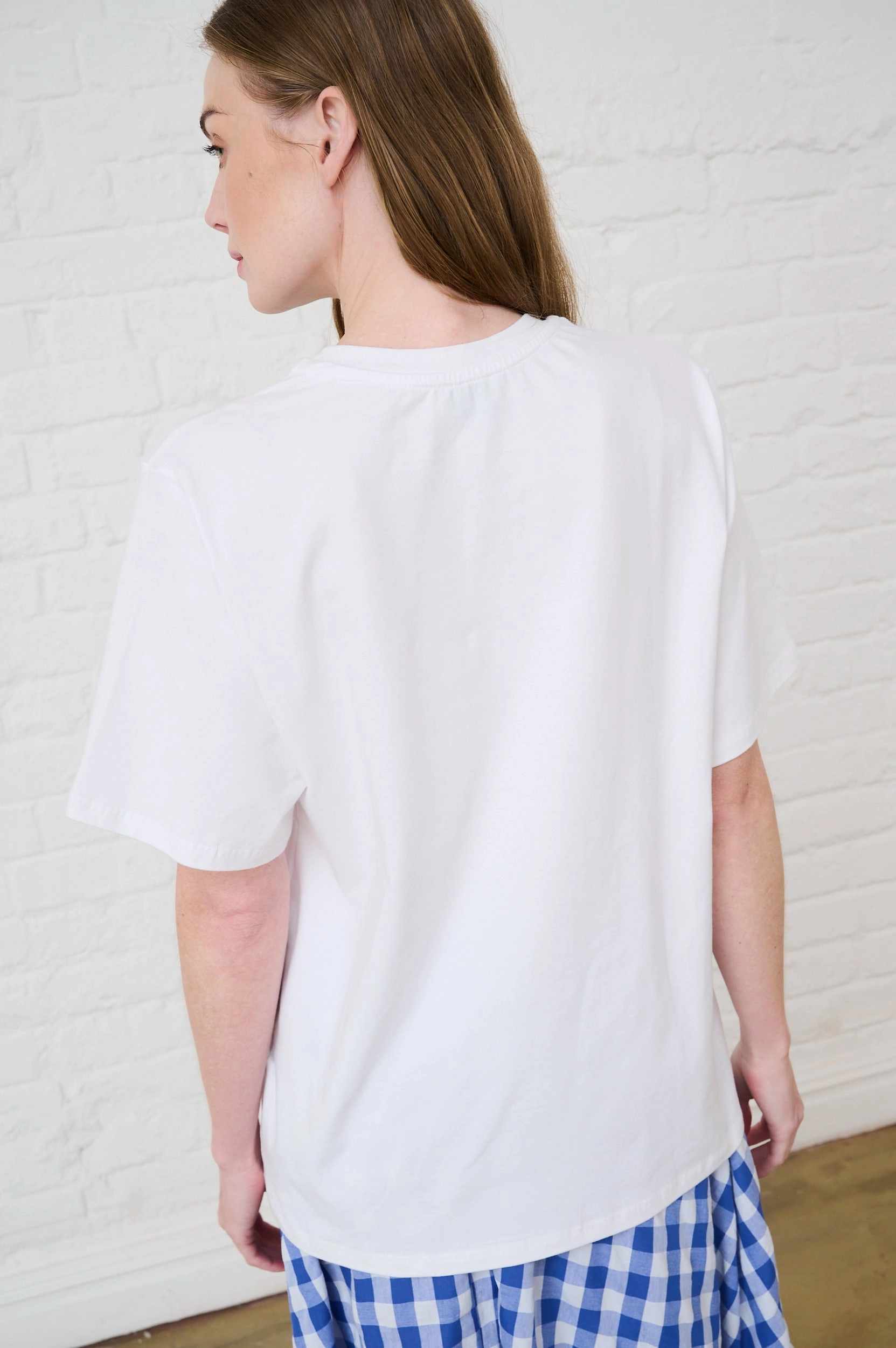 Zero Waste Production Label The Oversized Tee with Sequin Shells