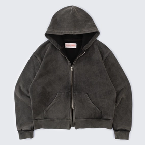 THE THERMAL ZIP SWEAT twill Tight Fit